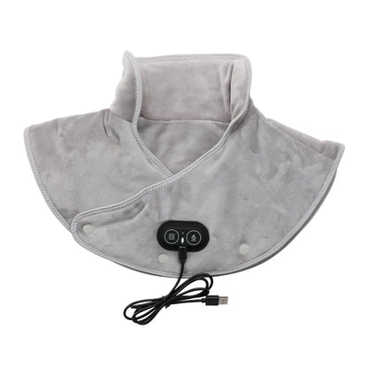 Electric Heated Neck & Shoulder Pad Massager for Pain Relief