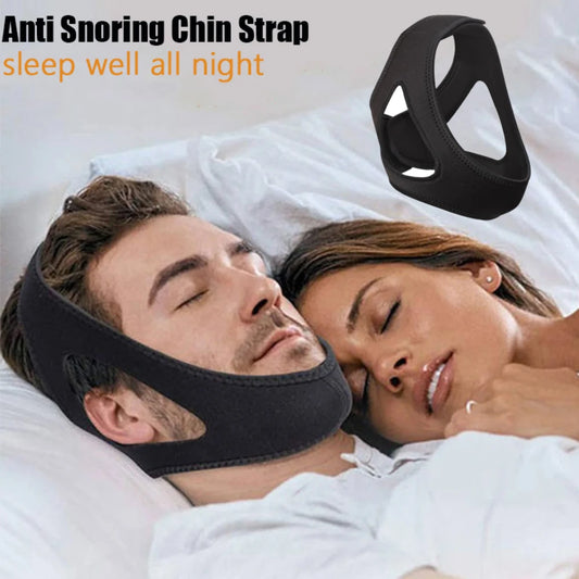 Adjustable Anti-Snoring Chin Strap for Men & Women